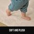 5x7, GORILLA GRIP Slip Resistant Soft Washable Stain Resistant Area Rug, Plush Thick Carpet for Bedroom Living Room, No