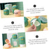 VICASKY Large Capacity Dinosaur Baby Milk Powder Dispenser Airtight Seal Travel-Friendly Holder Waterproof Baby Food