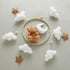 let's make Baby Mobile for Crib Bear Cloud Crib Mobile Handmade Furry Nursery Mobile Gender Neutral Crib Toy Hanging