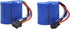 Blomiky 2 Pack 600mAh Li-ion Battery with SM-4P Plug for UDI008 UD08 UDI001 Venom Speed RC Boat