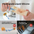YOTIME Travel Bottle Brush, Travel Bottle Cleaner Kit with Foldable Bottle Drying Rack, for Visit Friends