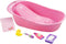 JC Toys Baby Doll Newborn Realistic Bath for Keeps Playtime! | Fits