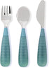 NumNum Toddler Utensils - Pre-Spoon, Fork, Spoon & Knife GOOtensils, 4th Stage Silverware Feeding Kids Aged 2+ Years,