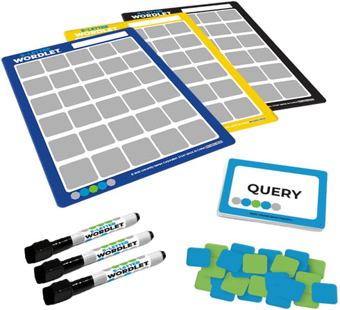 University Games | 5 Letter Wordlet Game for 2-4 Players Ages 8 and Up