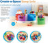 Learning Resources Create a Space Storage Center, 10 Piece Set for Kids Art/Desk Organizer, Crayon Storage