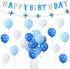 Airplane Birthday Decorations, Airplane Balloons and Birthday Banner for Boys Party Supplies