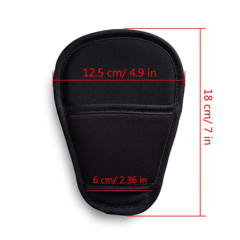 Babytravle 2 Piece Seat Belt Strap Covers for Stroller Shoulder Crotch Pad for Baby Car Seat (Crotch)