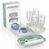 Momcozy Bottle Brush Set, Baby Bottle Cleaner Kit with Silicone Brush, Nipple Brush, Drying Rack - 7 in 1