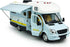 3 4 5 6 7 8 Toy Camper RV Motorhome Toys for Boys Girls Diecast Metal Vehicle Pretend Play Pull Back Model Car Doors
