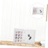 Cabilock Newborn Fingerprint Footprint Frame Growth Memory Photo Frame for Desktop Adornment Cardboard Keepsake Kit