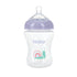 3-Pack 0+ 8oz, 3 Pack Set: Nuby Infant Feeding Bottles with Slow Flow Breast Size Silicone Nipple: Months, Delicate