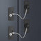 Fridge Lock (2 Pack), Refrigerator Lock with Keys for Fridge, Cabinet, Drawers, and Child Safety (Black)