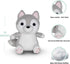 Avocatt Gray Wolf Plush Toy - 10 Inches Stuffed Animal Plushie for Boys and Girls, Soft Fabric and Stuffing for Cuddling