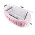 Swimming PandaEar Baby Inflatable Bathtub, Portable Travel Baby Infant Bath Tub Toddler Bathtub with Air Pump, Foldable