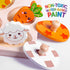 Waybla 1-3 Easter Basket Stuffers - Easter-Themed Wooden Peg Puzzle for Toddlers Years, Montessori Educational Toy