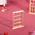 2 Pcs Mini Furniture Doll House Miniature Window Frame Model Decoration
