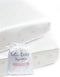 CutieCozy Satin Fitted Crib Sheet (2 Pack), Lightweight Oeko-TEX Certified Safe Satin Crib