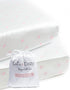 CutieCozy Satin Fitted Crib Sheet (2 Pack), Lightweight Oeko-TEX Certified Safe Satin Crib