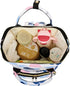 Ybberik Backpack 24L Diaper Bag for Moms with Insulated Pockets, Stroller Straps, Large Capacity, Lightweight Baby Bag
