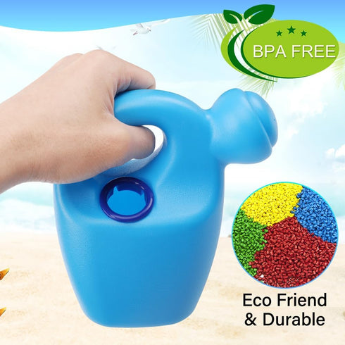 Kids Watering Can Set - 3 Pack ABS Plastic Watering Can for Beach Sand Toys or Garden Play Time for Boys and Girls