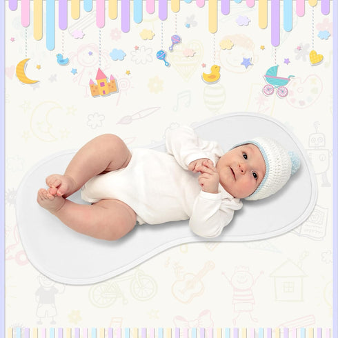 6 13 29 Inch Timgle Pcs x Peanut Shape Changing Pad Liner Peanut Changing Pad Liner Portable Soft Washable Reusable
