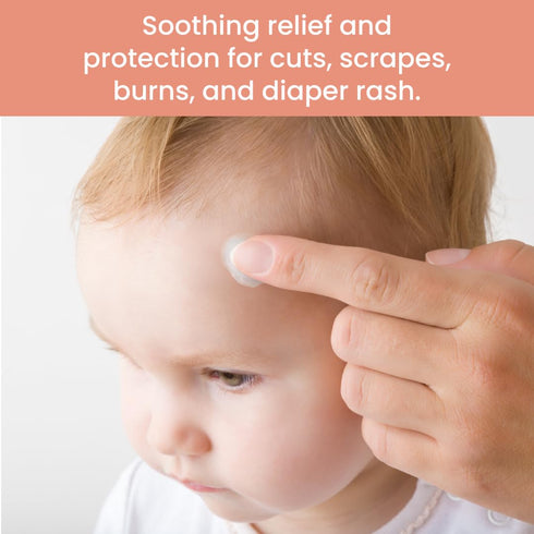 1.7 oz CLMD - TrueLipids Boo-Boo & Bum Balm Soothing Baby Balm for Diaper Rash, Cuts, Scrapes & Burns Non-Toxic