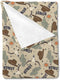 HawSkgFub Western Cowboy Hat Howdy Cactus Baby Blankets Boy Shower Gift, Boho