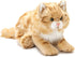 DEMDACO Large Maine Coon Cat Striped Ginger Plush Stuffed Animal Toy