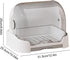 Genrico Countertop Bottle Organizer, Storage Box and Dryer with Lid for Breastfeeding Bottles Portable Dustproof