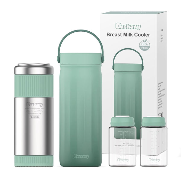 Dushany 22oz Portable Breast Milk Cooler for Outdoor, Life Saver with 360 Total