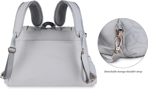 Backpack Backpack Lmbabter Diaper Bag Convertible Messenger Bag Travel Maternity Bags Stylish Baby Bag with Changing