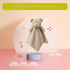 Baby Brown Teddy Bear Soft Stuffed Animal Security Blanket, Plush Lovey Blanket for Newborn, Infant, Toddler