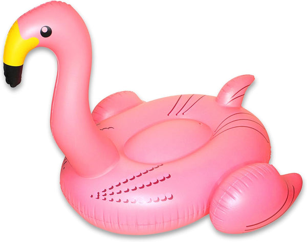 SWIMLINE ORIGINAL 90627 Giant Inflatable Flamingo Pool Float | Stylish Ride-On Raft
