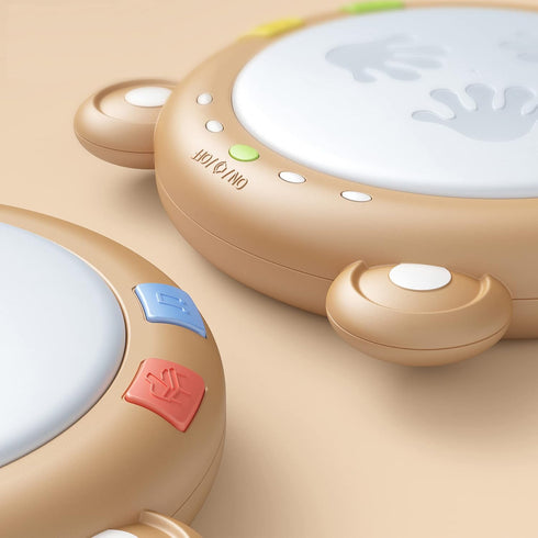 TUMAMA Baby Musical Electronic Toy with Lights & Sounds - Drum Toy for Early Hand Development, Gift for Infants