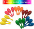 24pcs Mini Maracas for Kids, Mexican Fiesta Party Favors, Plastic Shakers for Birthday Supplies