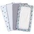 4 Pack, 52'' 28'' Crib Sheets for Boys or Girls Baby Crib Sheets x for Standard Crib & Toddler Mattress, Soft