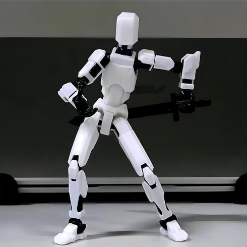 DANONI 2026 13 Set,T-13 3d 13 New Titan Action Figure Robot Action Figure Printed Multi-Jointed Movable,Robo Action
