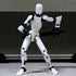 DANONI 13 3D Set, Dummy 13, Assembly Completed Upgrade Titan Action Figure, Printed Action Figure Robot Multi-Articular