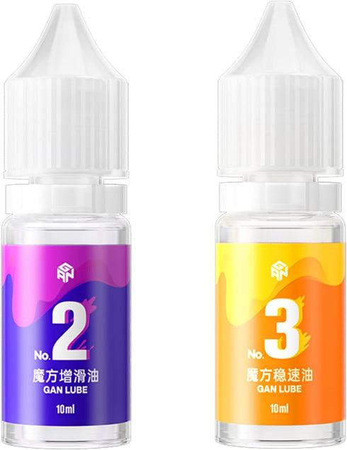 CuberShop GAN Lube Set Bundle (V2 & V3 Lube), 10mL Big Speed