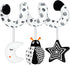 XIXILAND Car Seat Toys for Babies 0-6 Months, Black and White High Contrast Sensory Toys for Infants 0-18 Months