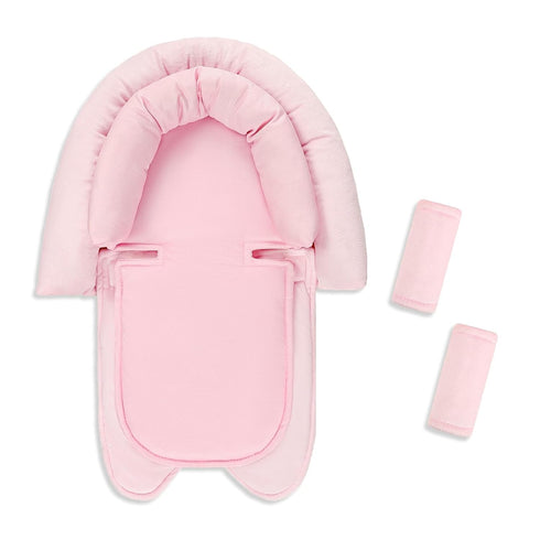 SWESEN Infant Car Seat Insert & Strap Covers, Car Seat Head Support