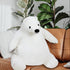 Djungelskog Bear Giant Simulation Plush Doll, 31.5 in/80 cm White Polar Bear, Huge Cuddly Teddy for Home Decoration