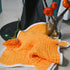 20 10 Inches 100% 6 Synrroe Muslin Burp Cloths Large by Cotton Layers Extra Absorbent and Soft (Pumpkin)