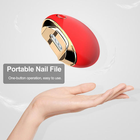 Trimming, Automatic Nail Clipper with Blade for Quick Nail Grinding and Nail Clippings Storage Box, Secure to Use