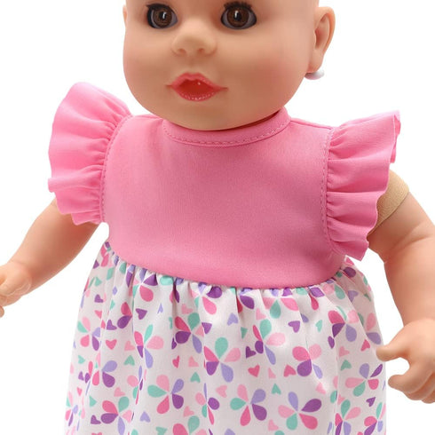 6 Pack Doll Clothes for 13-16 Inch Baby Dolls, Compatible with Toy JC, Manhattan & Doug Melissa