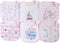 Maiwa Cotton Waterproof Baby Bibs for Girls Boys, Unisex for Drooling with Snaps, Oeko-TEX Certified Print