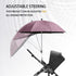 Nakazawa Convenient and Lightweight, Clip-On, Adjustable Steering, Universal, Umbrella Baby Stroller, Stroller Umbrella