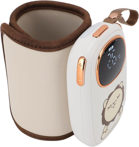 Portable USB Baby Bottle Warmer for Travel - Constant Temperature Sleeve