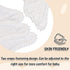Bamery Baby Bandana Bibs, White Cotton Drool Bibs for Teething and Drooling, Absorbent for Boy Girl