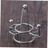 Toyvian Mini Steel Balance Toy, Newton's Balance Ball Balancing Sculpture, Perpetual Motion Machine Swing Balance Toy